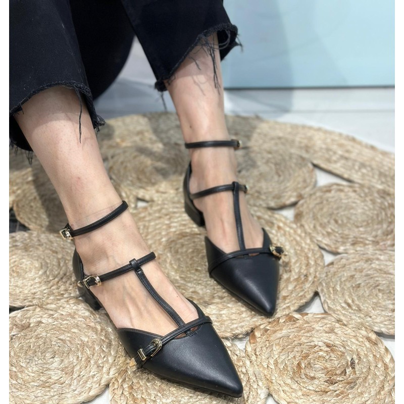 Zapato Punta Hebilla