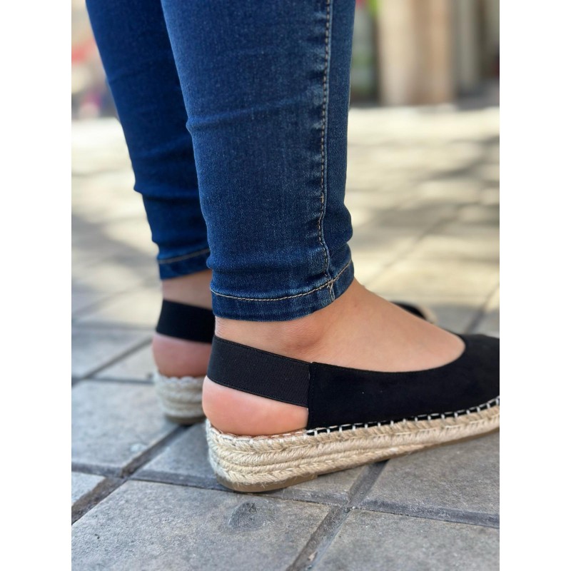 Esparteñas Planas Elásticas por detrás