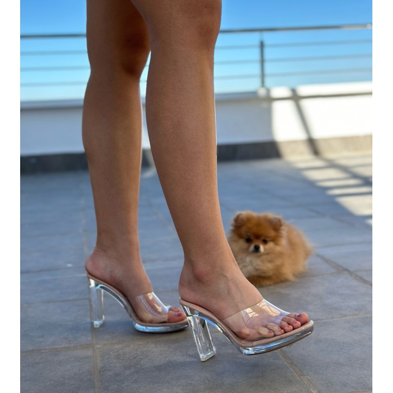 Tacones Transparentes