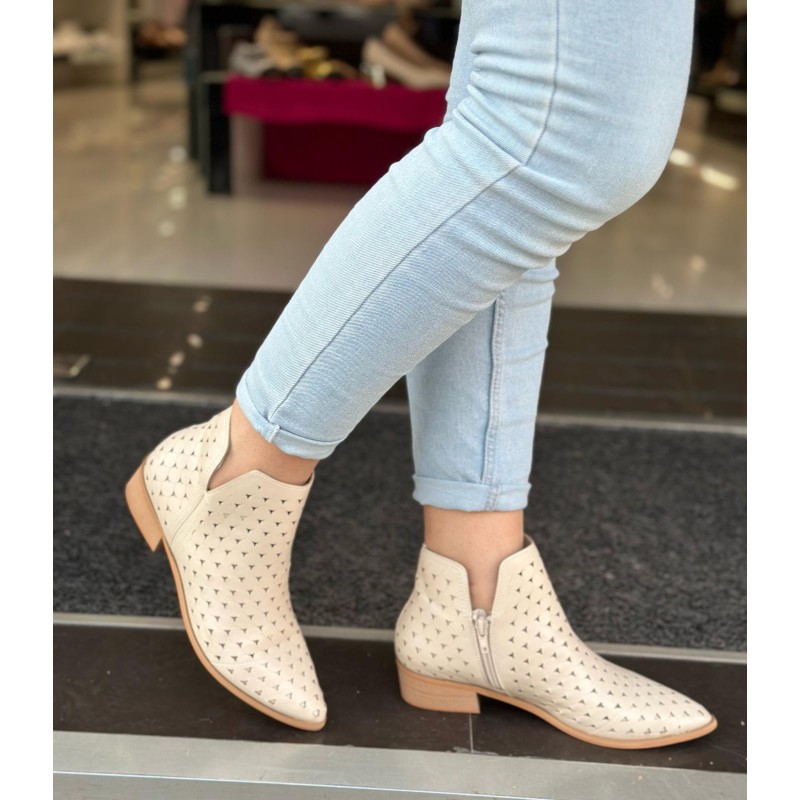 Botín Plano Calado 2 Colours 2