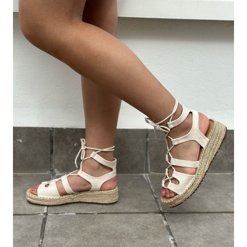 Sandalias Bajas Cuerdas