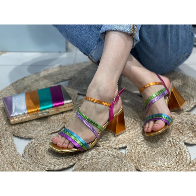 Sandalias de Tacón Bajo 2