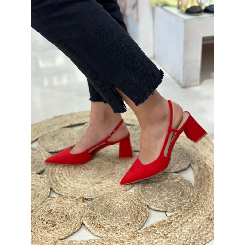Sandalias de Tacón Bajo