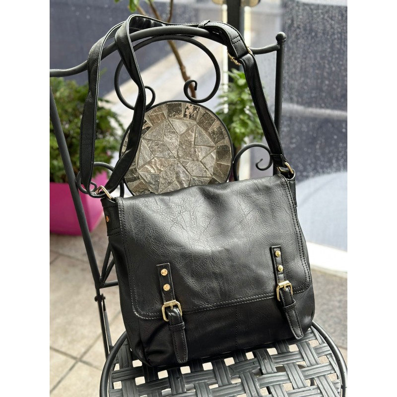 Bolso Solapas y Hebilla Decoración 2