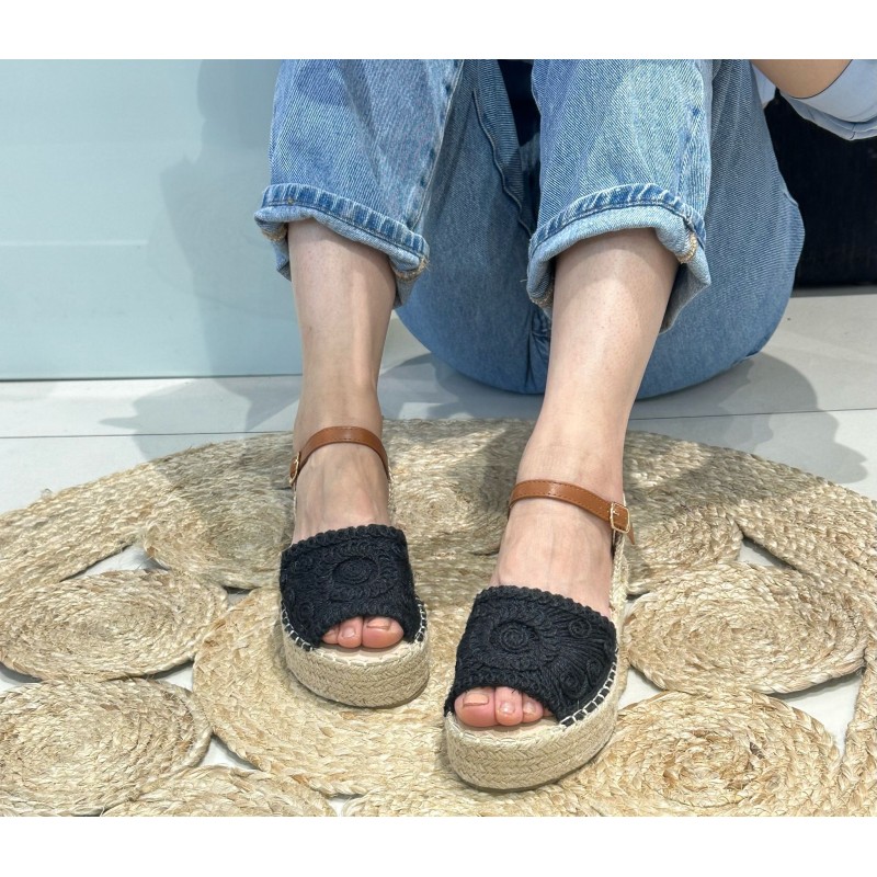 Sandalias Parte Delantera y Trasera Abiertas