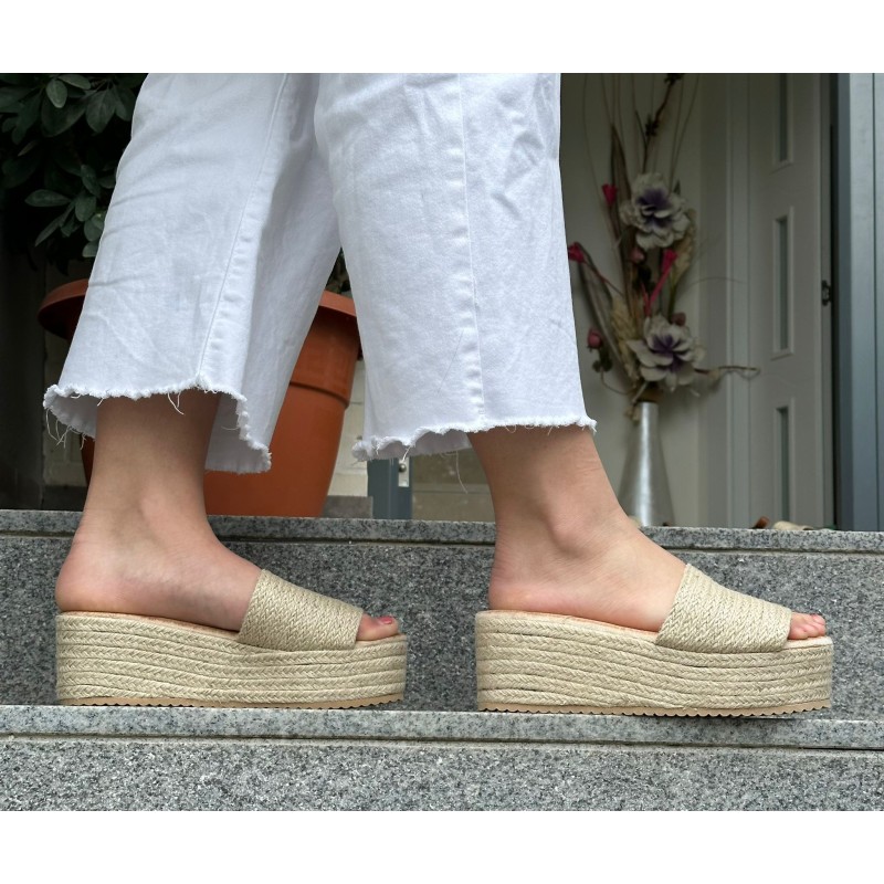 Esparteñas Altas Sin Hebilla