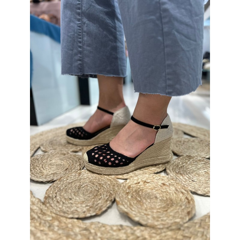 Sandalias cuña shops cerradas