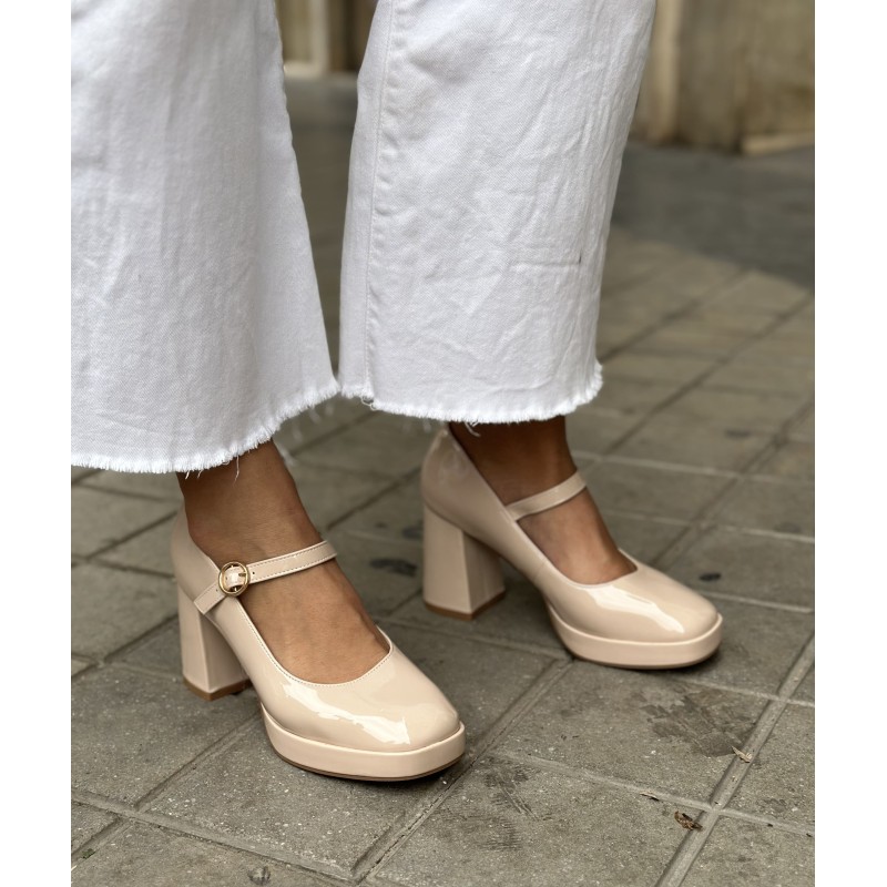 Sandalias Tacón Ancho 2