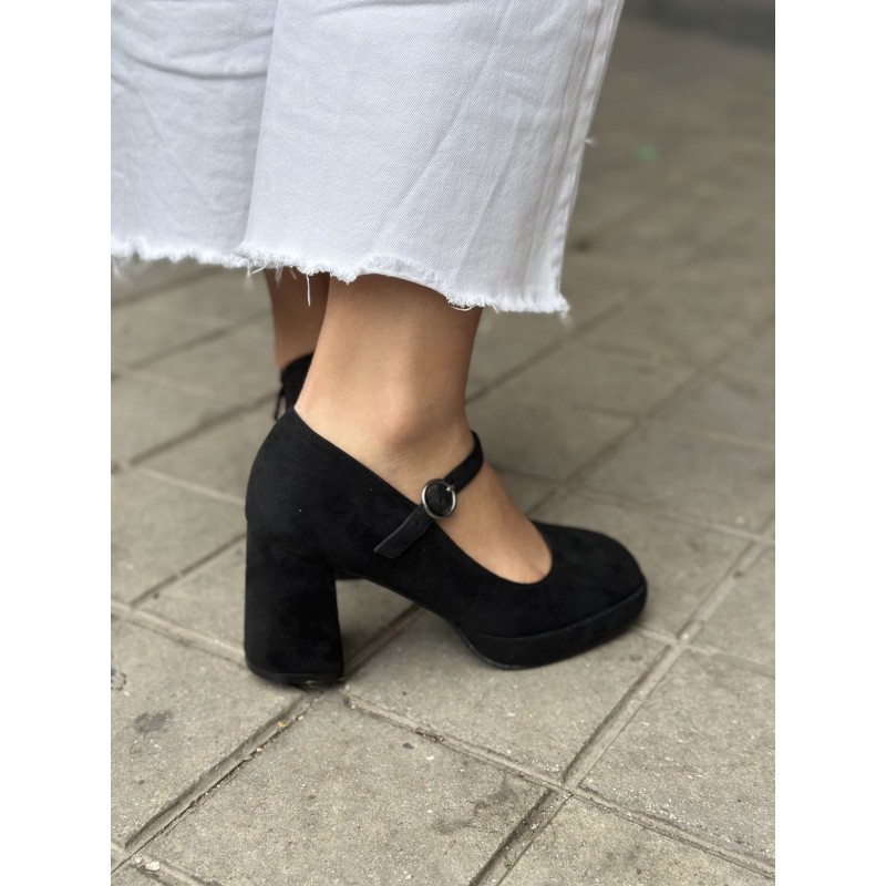 Sandalias Tacón Ancho