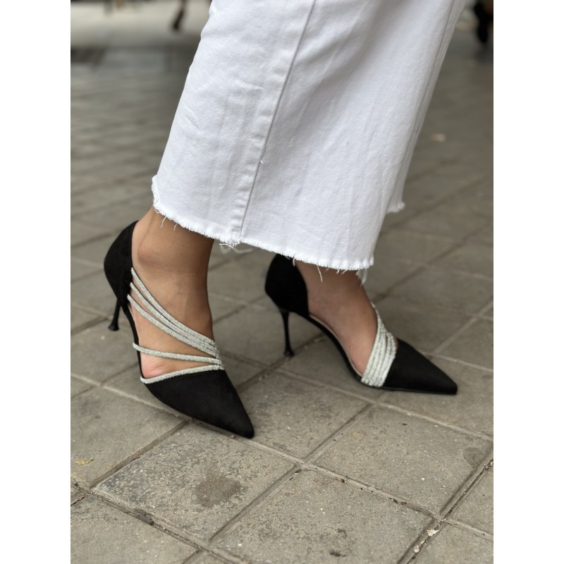 Zapatos Tacón Aguja Abiertas