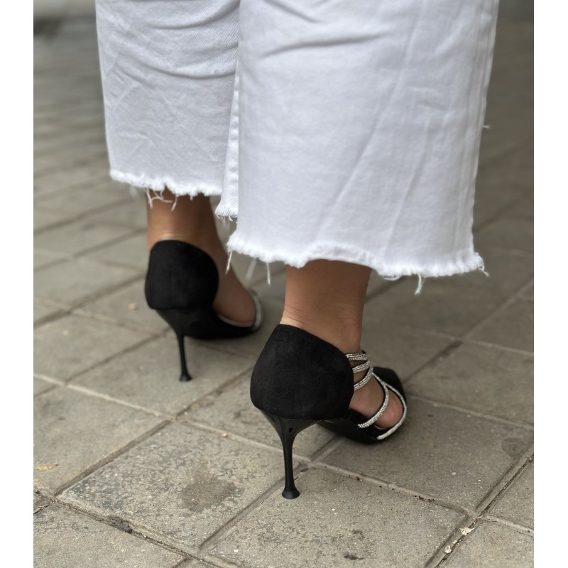 Zapatos Tacón Aguja Abiertas