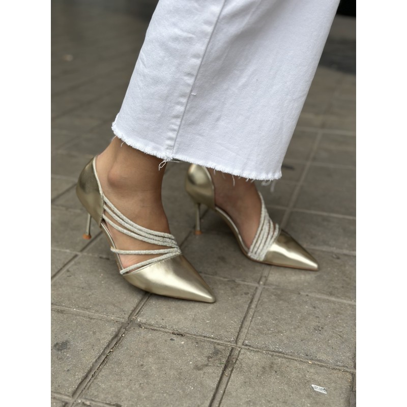 Zapatos Tacón Aguja Abiertas