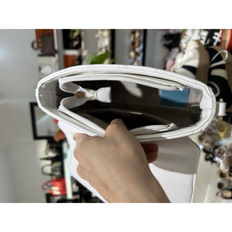 Bolso Blanco Cuadrado