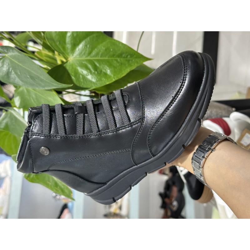 Botín Plana Con Cremallera 2