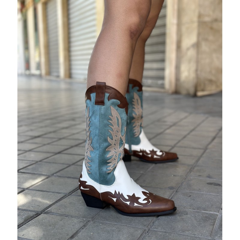 Bota Campera Multicolor