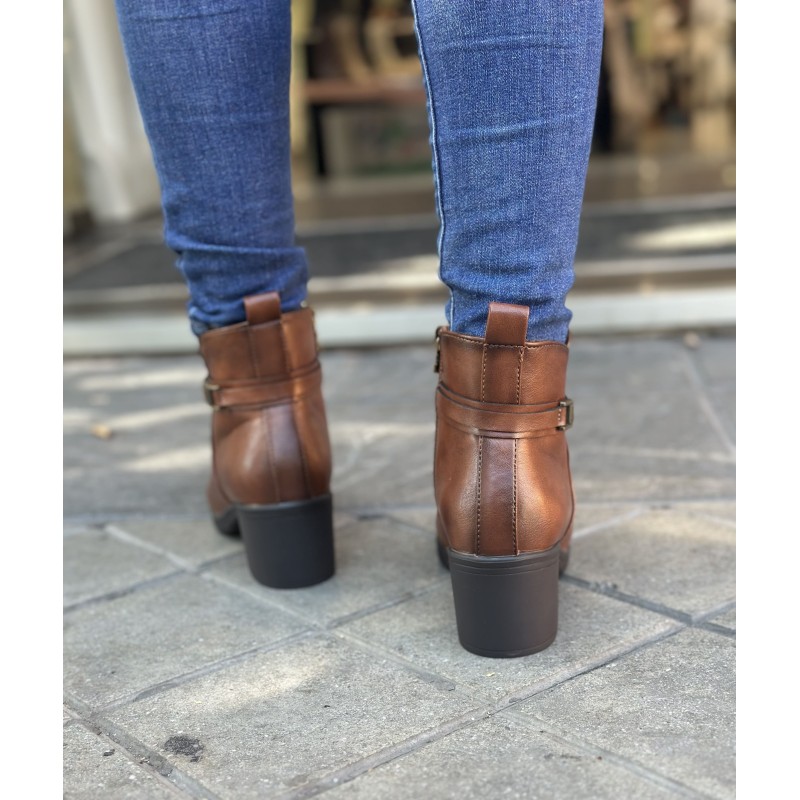 Botínes De Tacón Medio