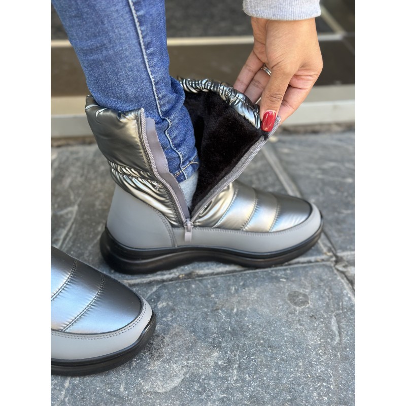 Bota Deportiva Con Pelo