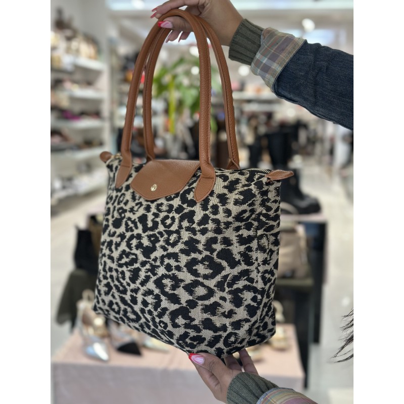 Bolso De Leopardo Gran