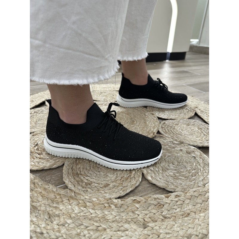 Zapatillas Con cordones Y Pedrería 2