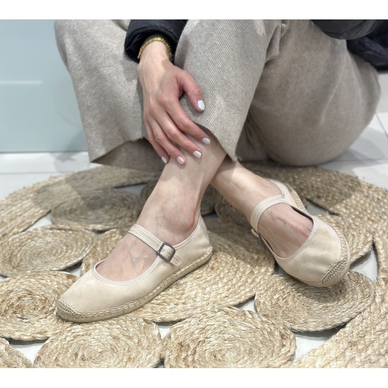 Zapatos Mary Jane Estilo Alpargata