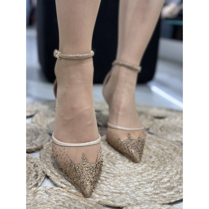 Tacón Bajito Brillantes 2
