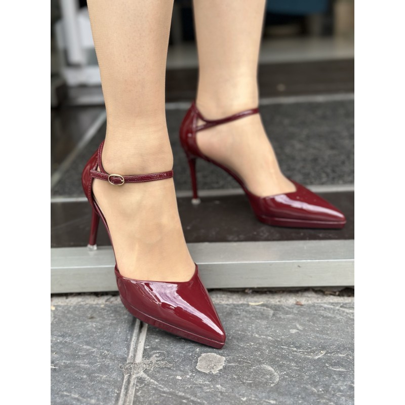 Tacónes De Charol Varios Colores