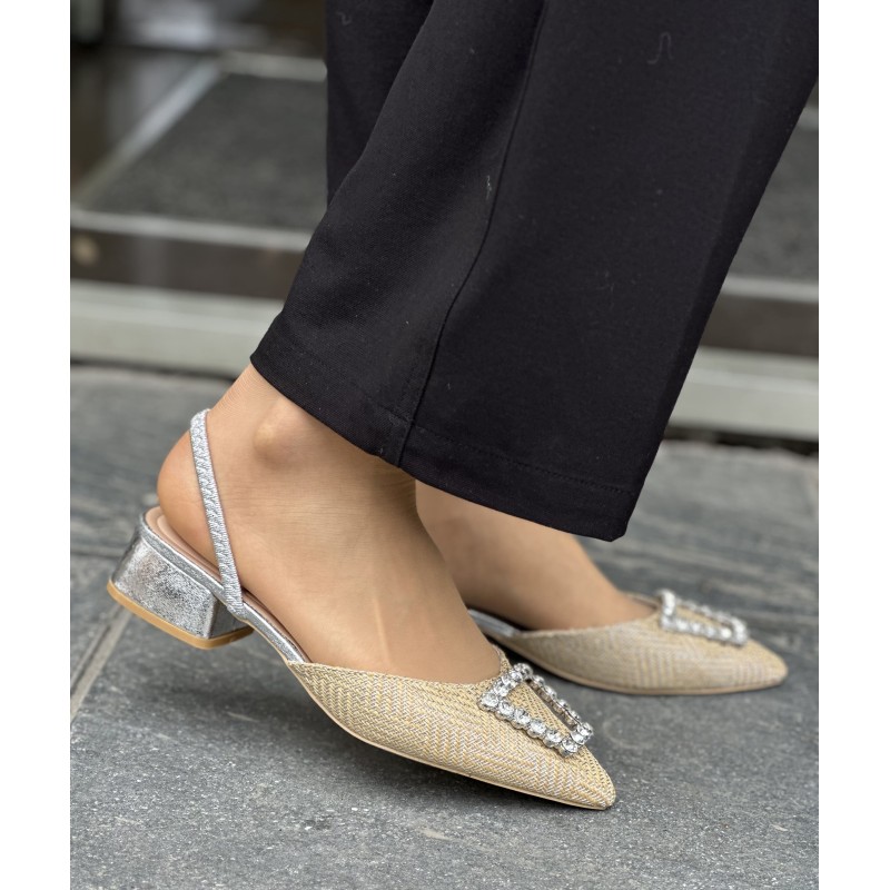 Zapato Tacón Bajo Doble Uso 2