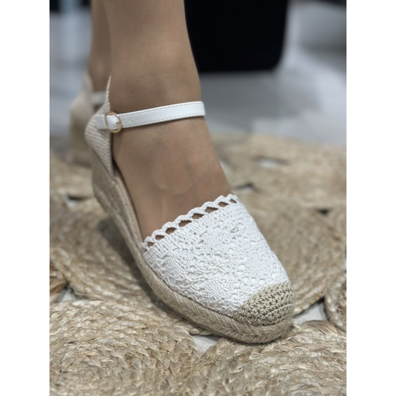 Espadrilles Con Encaje