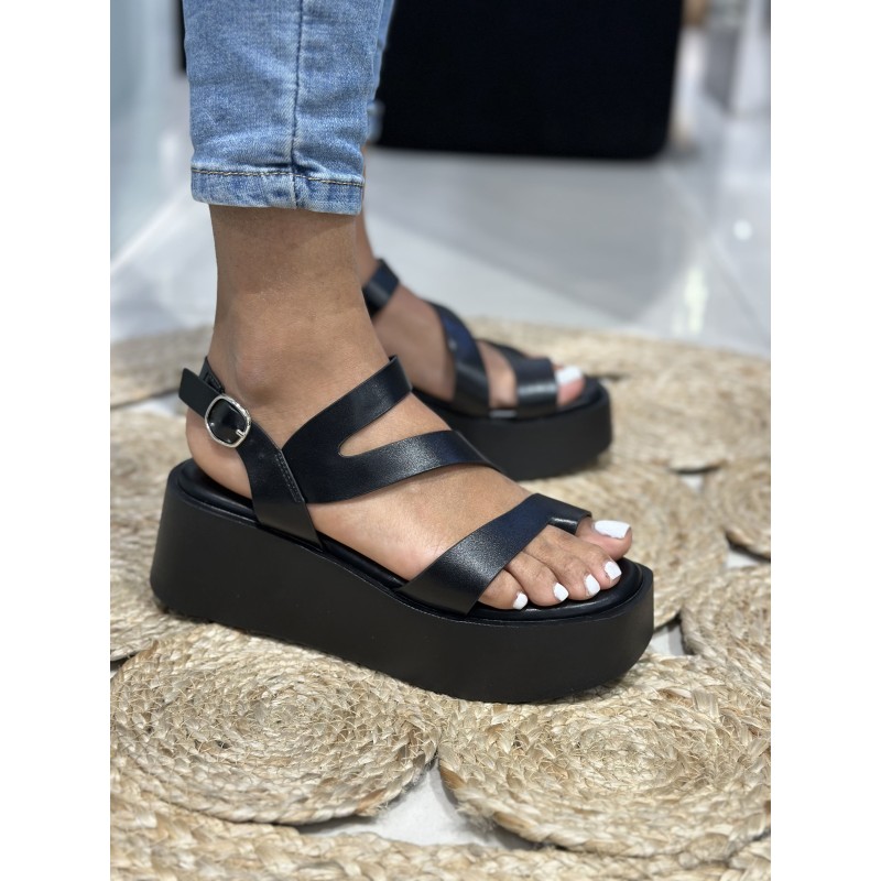 Sandalias Plataforma  2  Colores 2