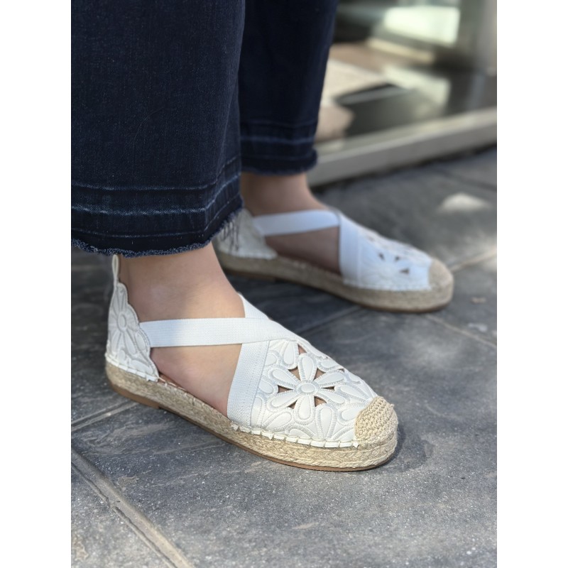 Alpargata Con Diseño Floral