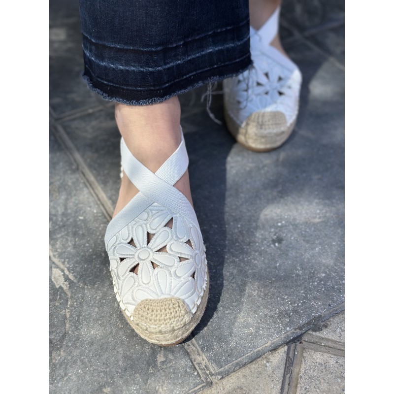 Alpargata Con Diseño Floral