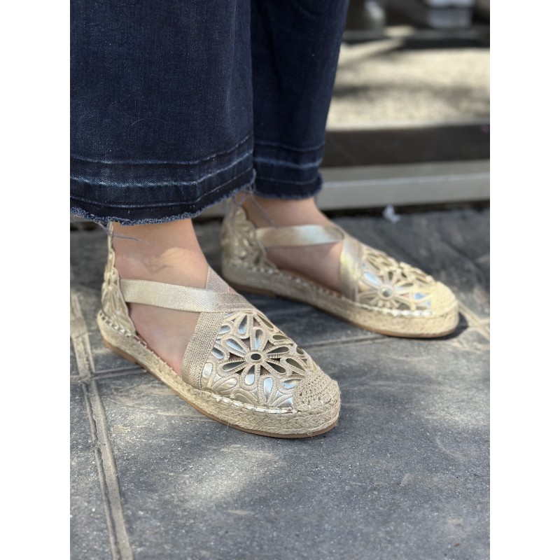 Alpargata Con Diseño Floral