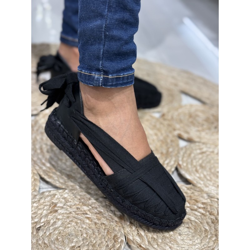 Esparteñas Bajas Con Lazo