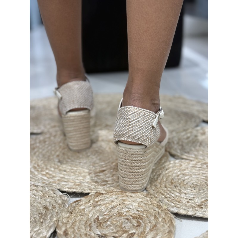 Cuñas Artesanales Con Plataforma Corina M5390