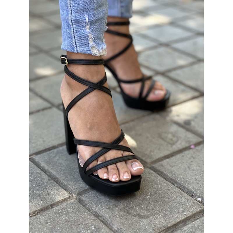 Tacón Con Super Plataforma