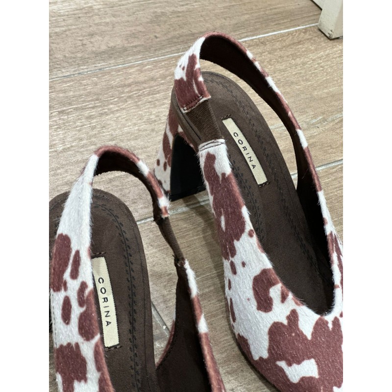 Animal Print, Burdeos y negro tacones