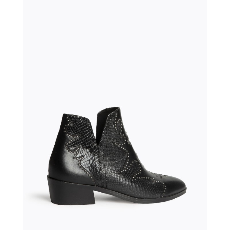 Botín Estilo Cowboy Snake - Corina M5792