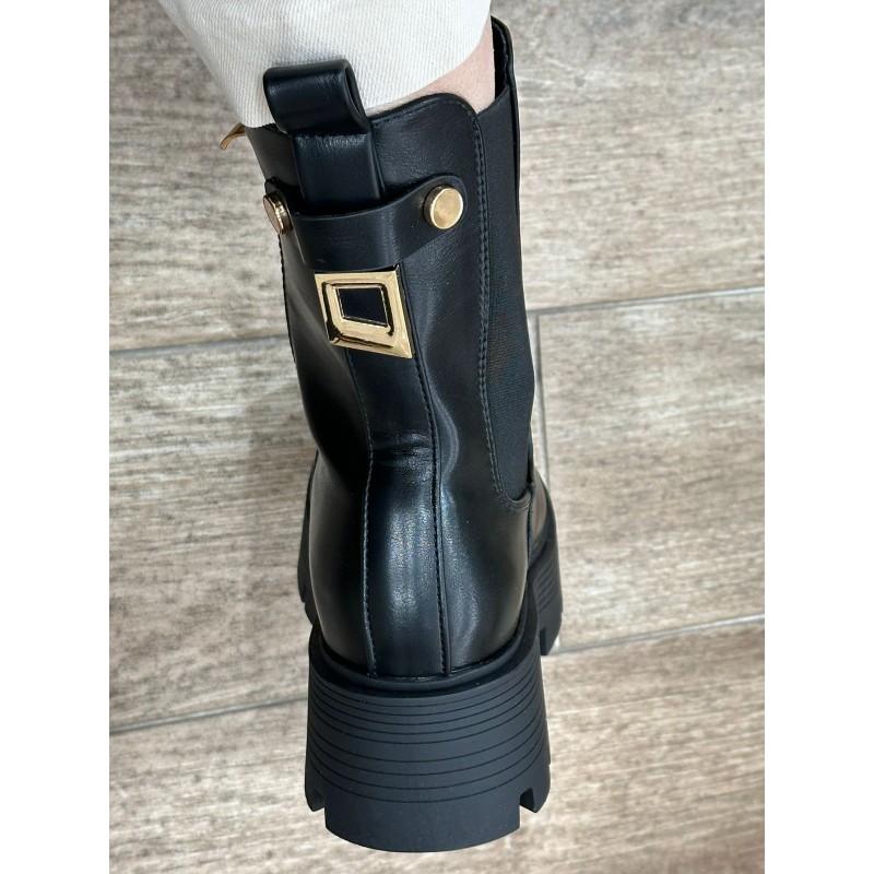 Botines de Plataforma Full Black