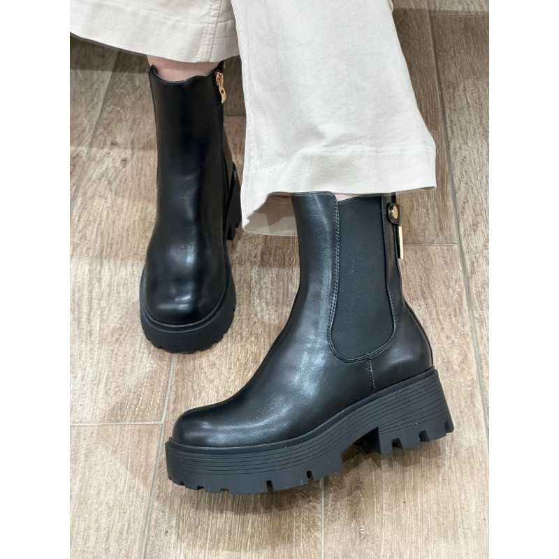 Botines de Plataforma Full Black