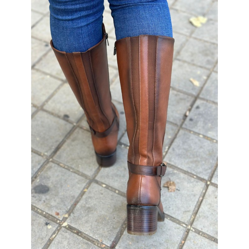 Botas Largas Estilo Ecuestre