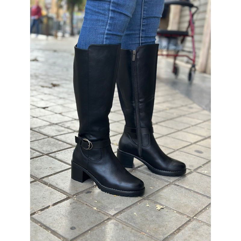 Botas Largas Estilo Ecuestre