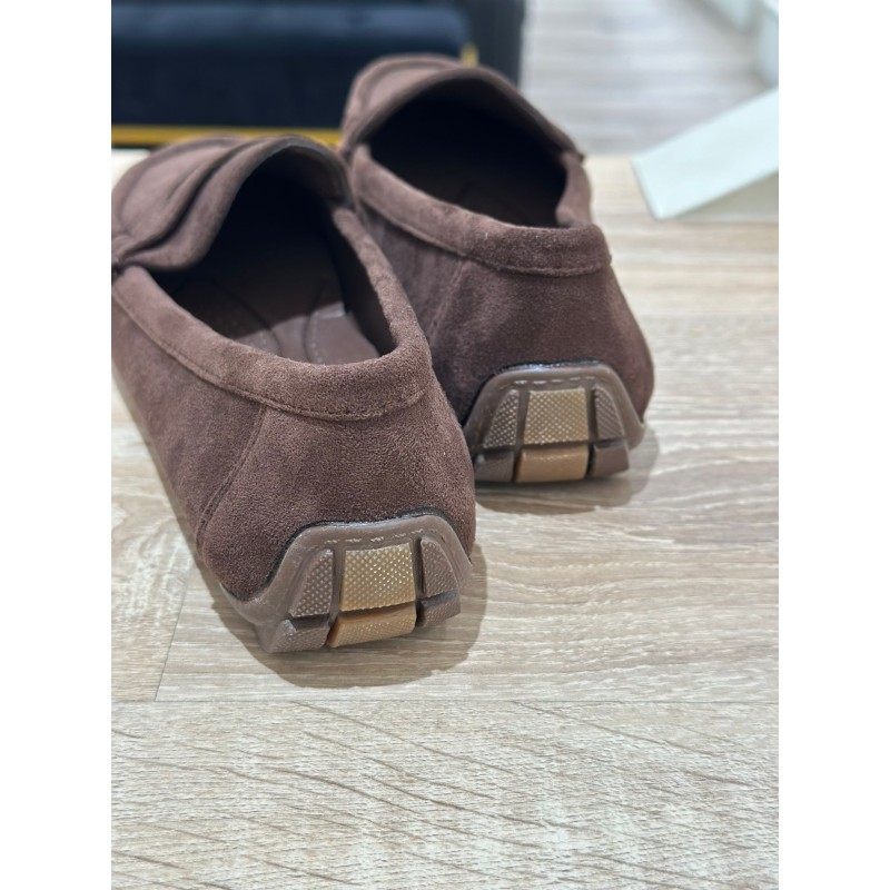 Mocasín Clásico De Gamuza