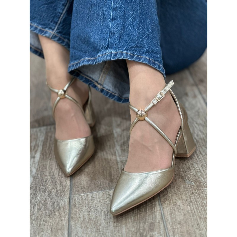 Zapato De Tacon Elegante y Comodo