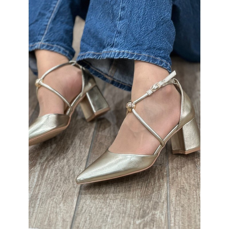 Zapato De Tacon Elegante y Comodo