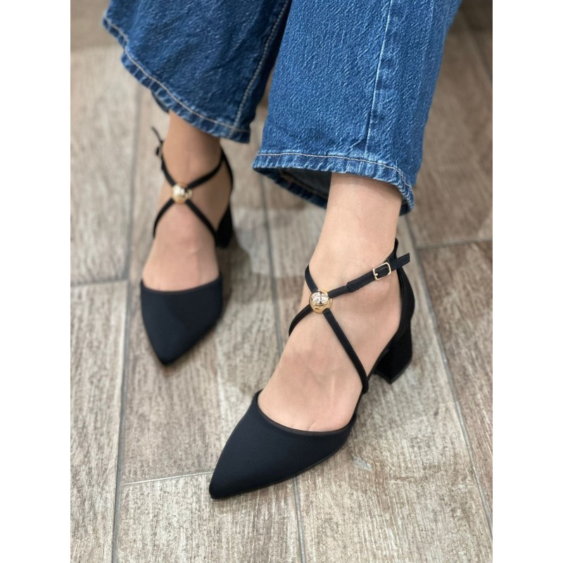 Zapato De Tacon Elegante y Comodo