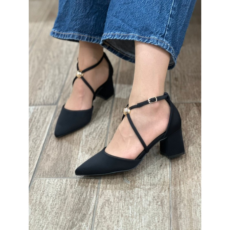 Zapato De Tacon Elegante y Comodo