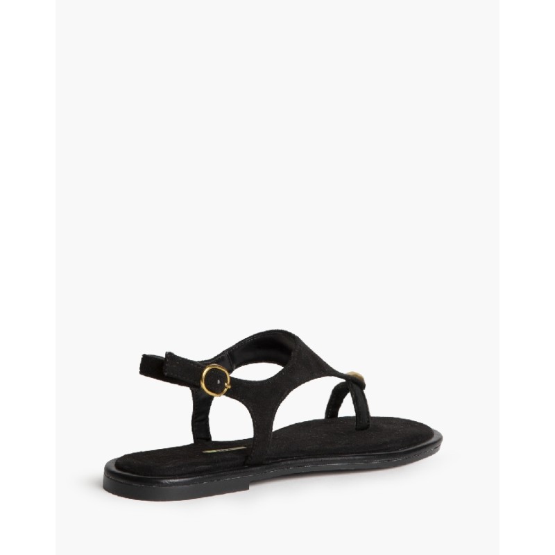 Sandalia Plana Con Detalle De Anillo - Corina M6442