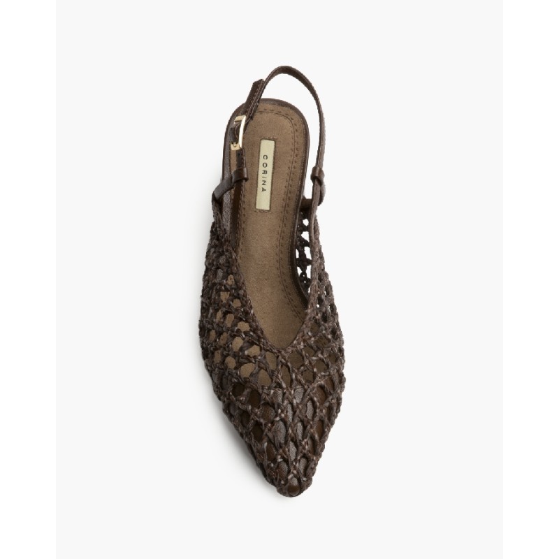 Zapato De Tacón Medio  Diseño  Trenzado