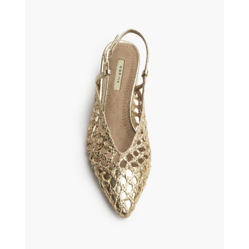 Zapato De Tacón Medio  Diseño  Trenzado