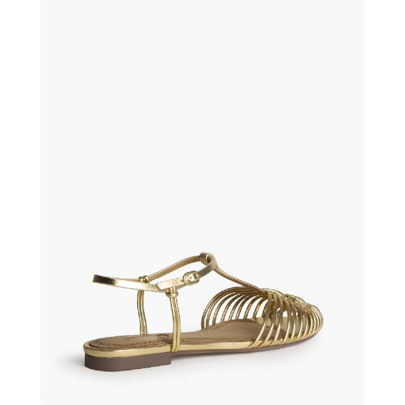 Sandalia de Plana Con tiras finas